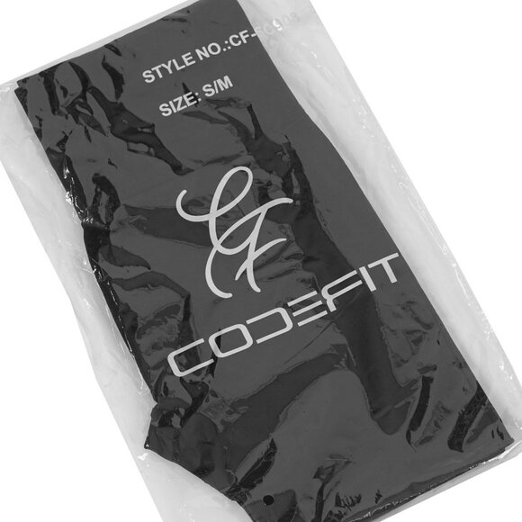 NEW Black and charcoal Capri ombré leggings compression high quality - Picture 7 of 7